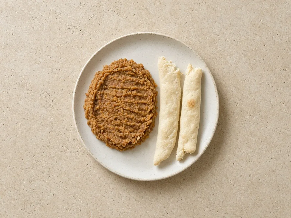 Empanadas for 6 months+: mashed filling with soft pastry strips