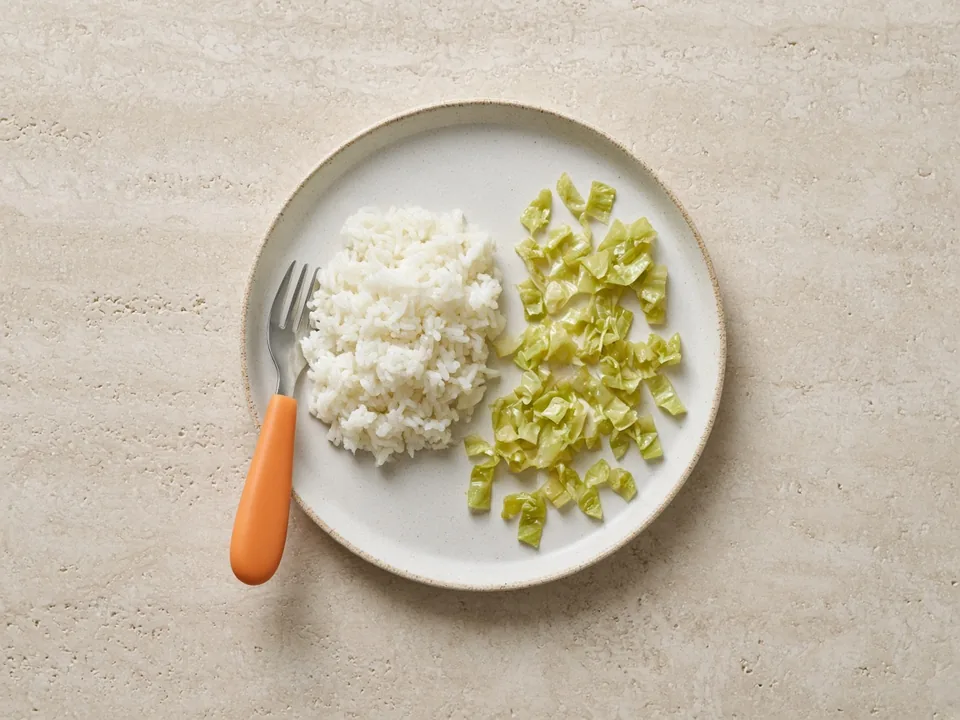 Endive for 18 months+: shredded or small pieces in salads and dishes