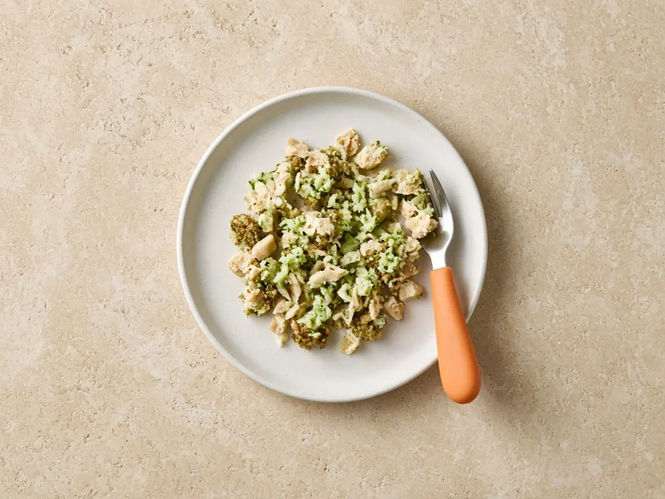 Falafel for 18 months+: falafel in soft wraps