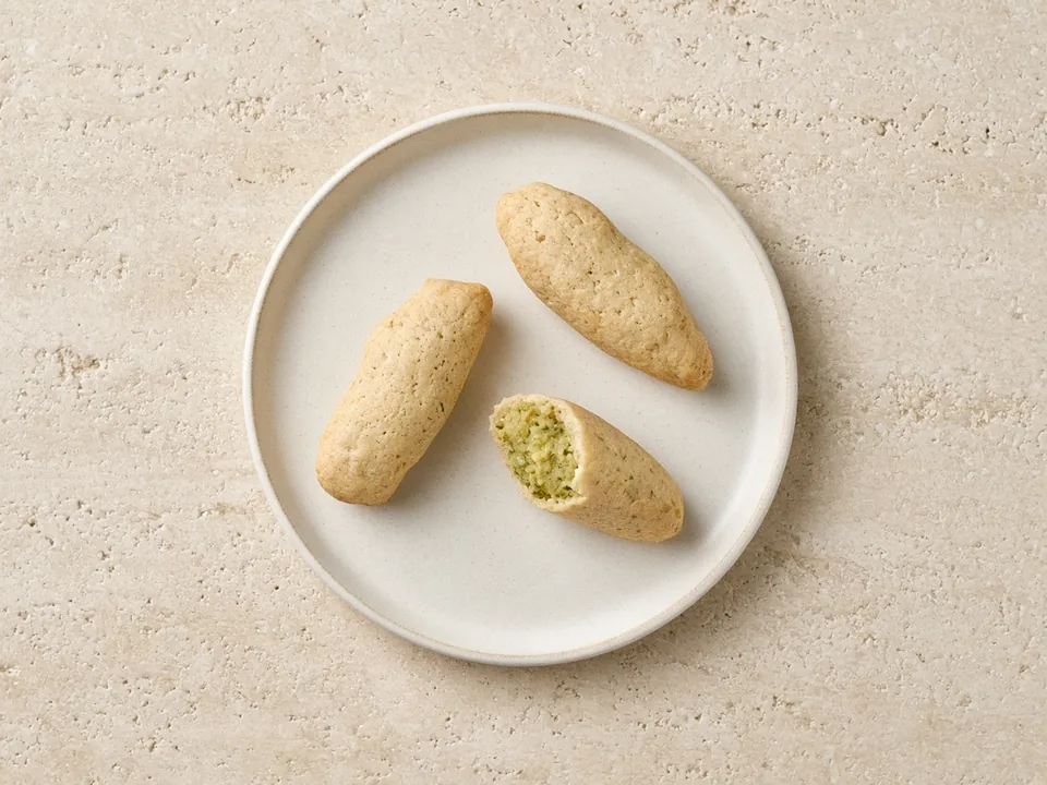 Falafel for 6 months+: soft baked falafel fingers