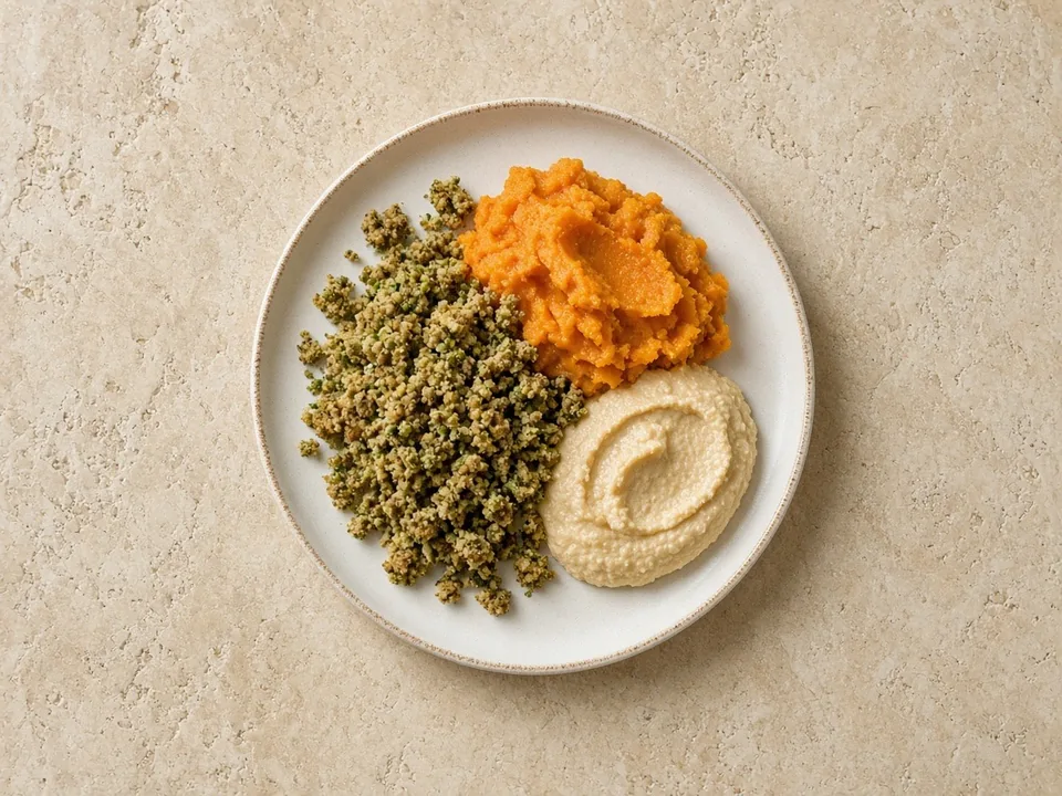 Falafel for 9 months+: small soft pieces