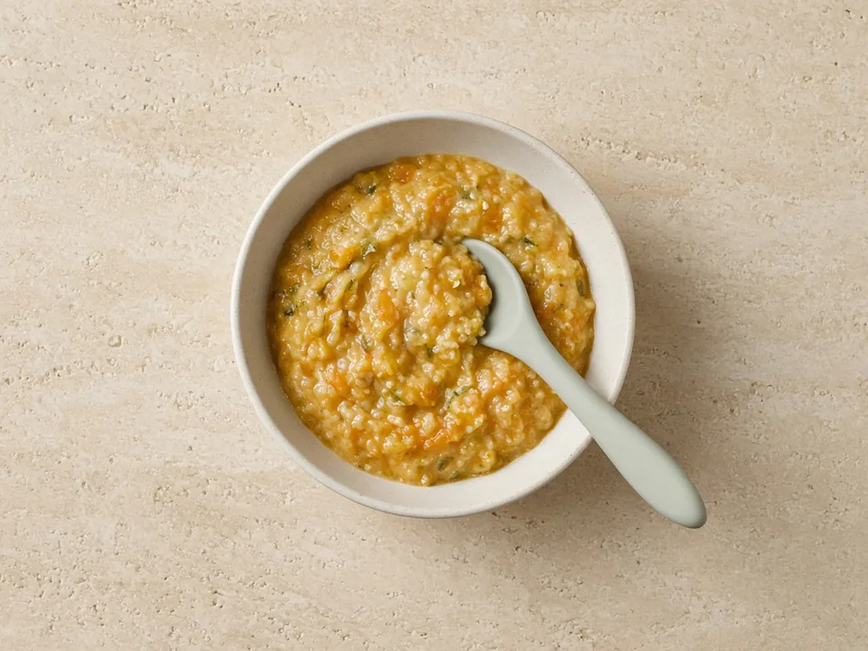 Farro for 12 months+: soft farro in soups and stews