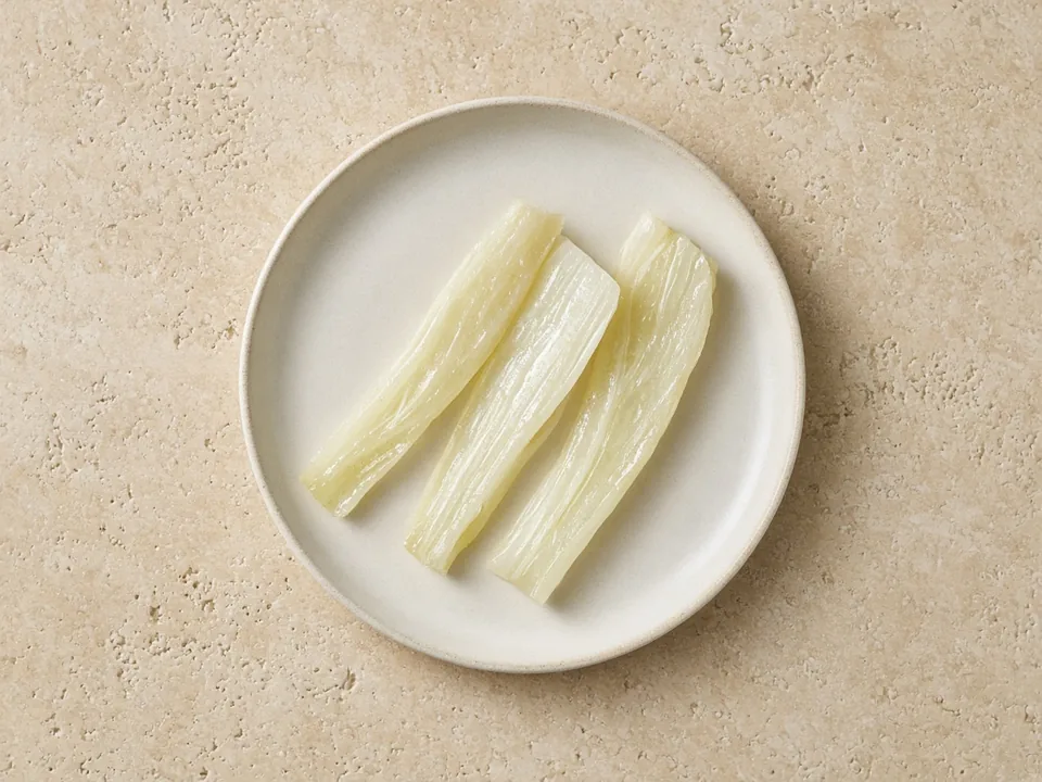 Fennel for 6 months+: very soft-cooked strips, core removed, or mashed into food