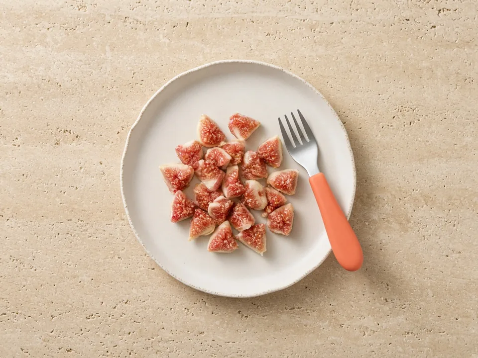 Fig for 18 months+: pieces or cooked into dishes