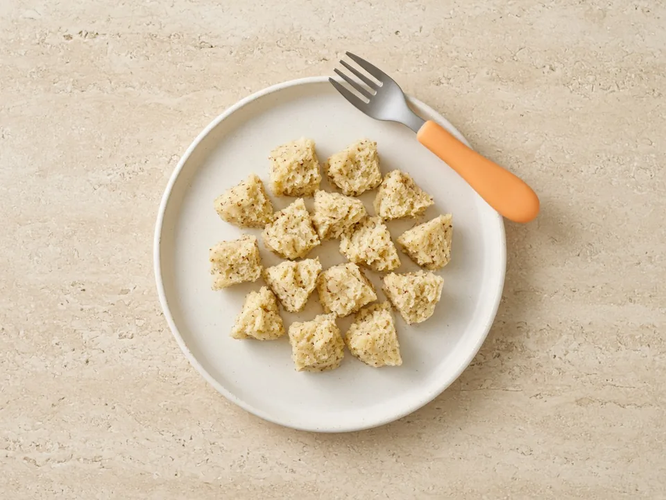 Flaxseed for 18 months+: ground, in family meals