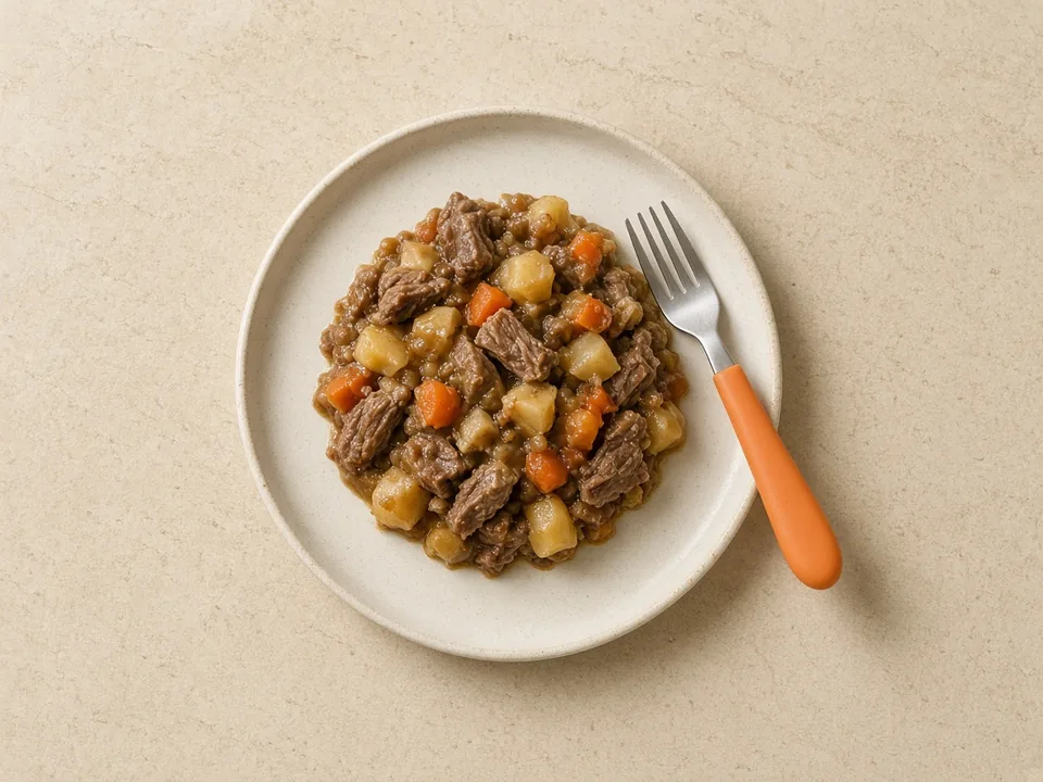 Goat meat for 18 months+: pieces or mixed into dishes