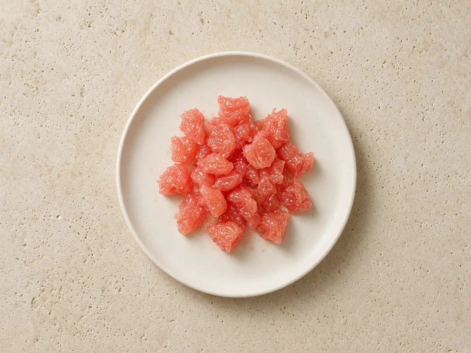 Grapefruit for 9 months+: small soft pieces