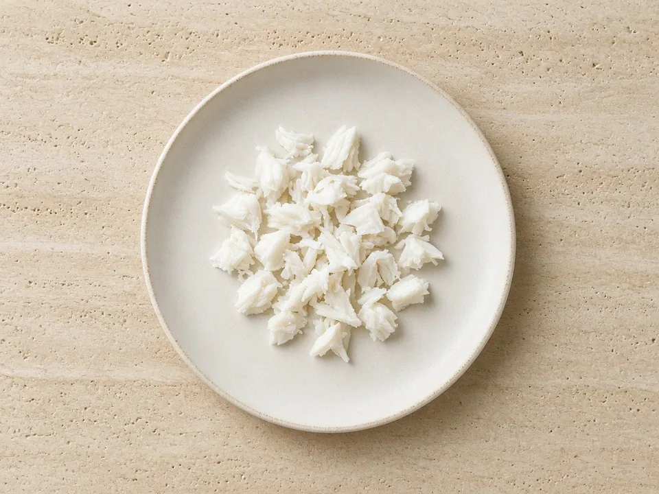 Halibut for 9 months+: small flakes