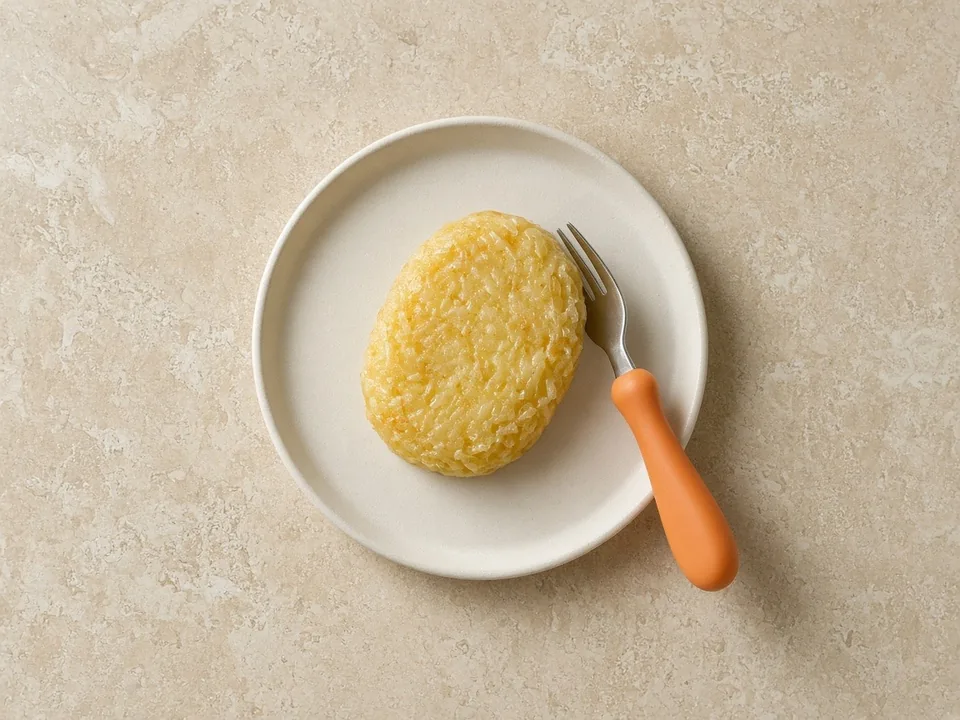 Hash browns for 12 months+: soft patties or pieces