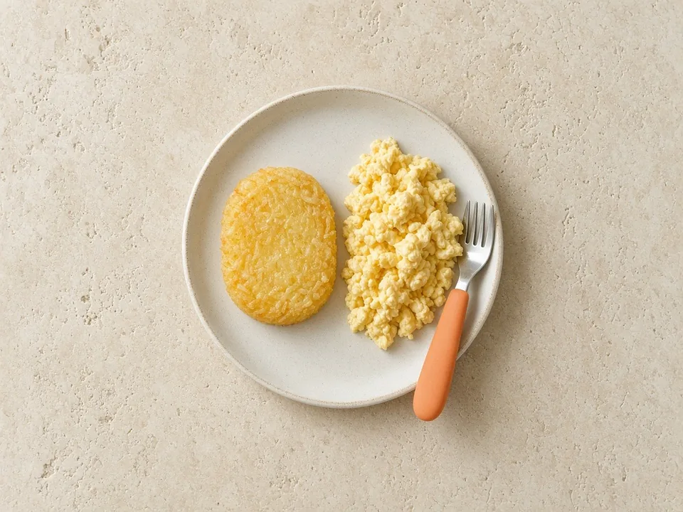 Hash browns for 18 months+: family hash browns