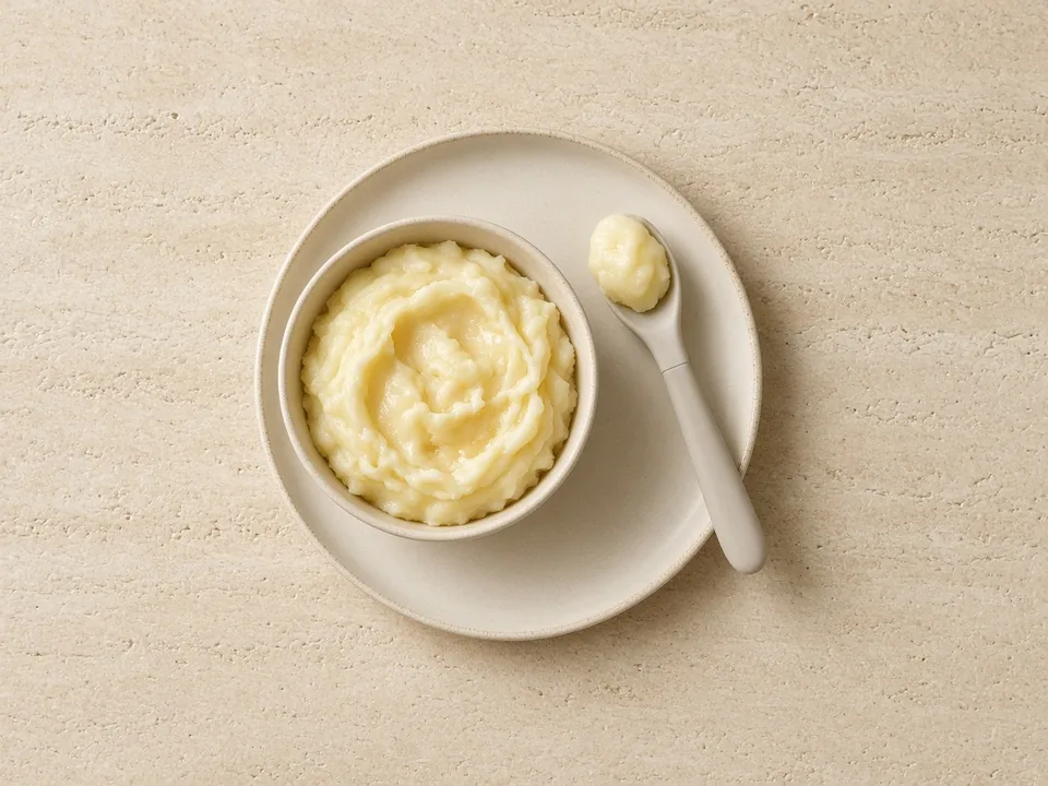 Havarti for 6 months+: grated and melted into food
