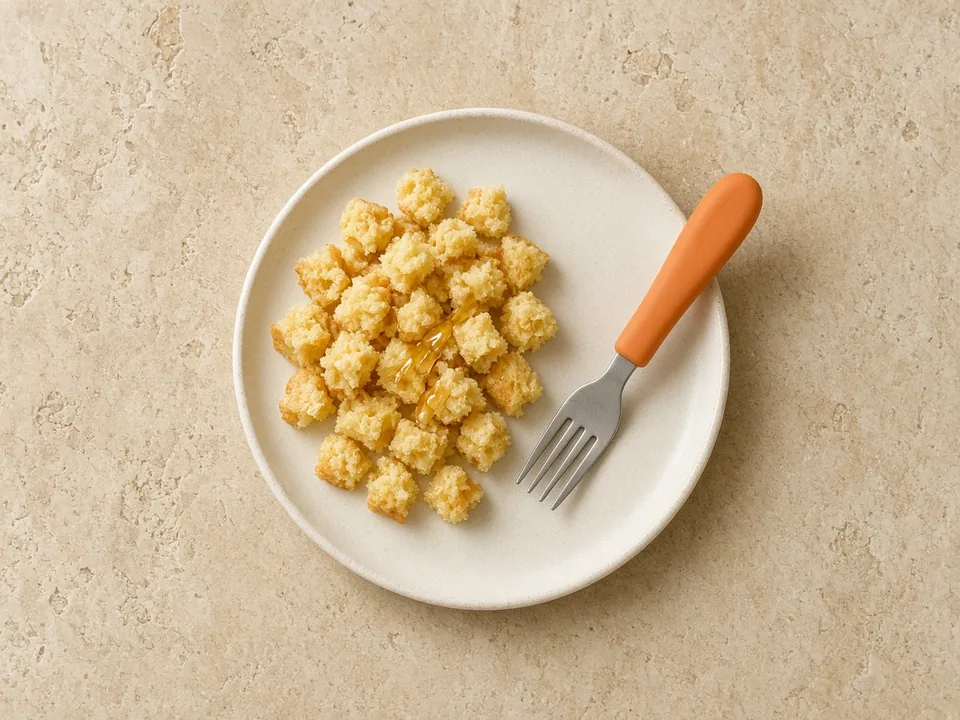 Honey for 18 months+: a rare, thin drizzle