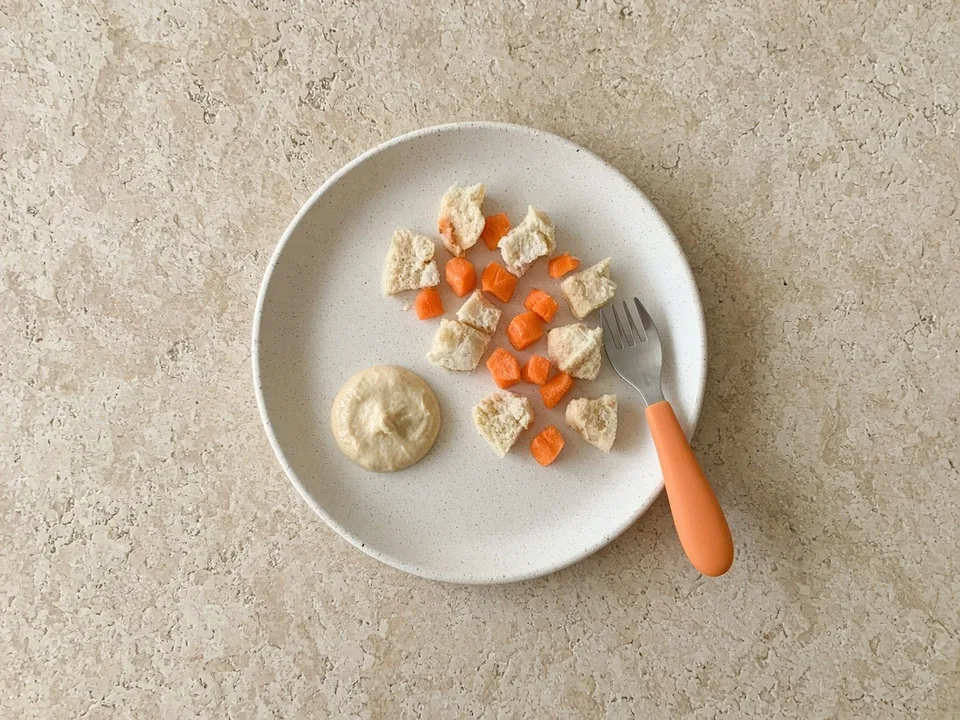Hummus for 12 months+: dip or spread with family meals