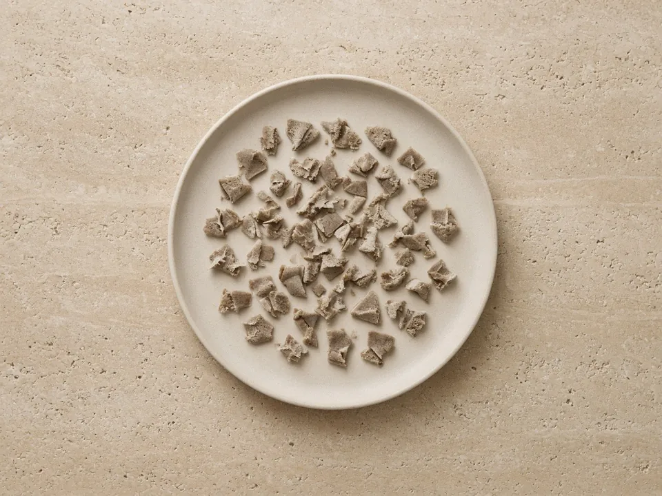 Injera for 9 months+: small soft pieces or strips