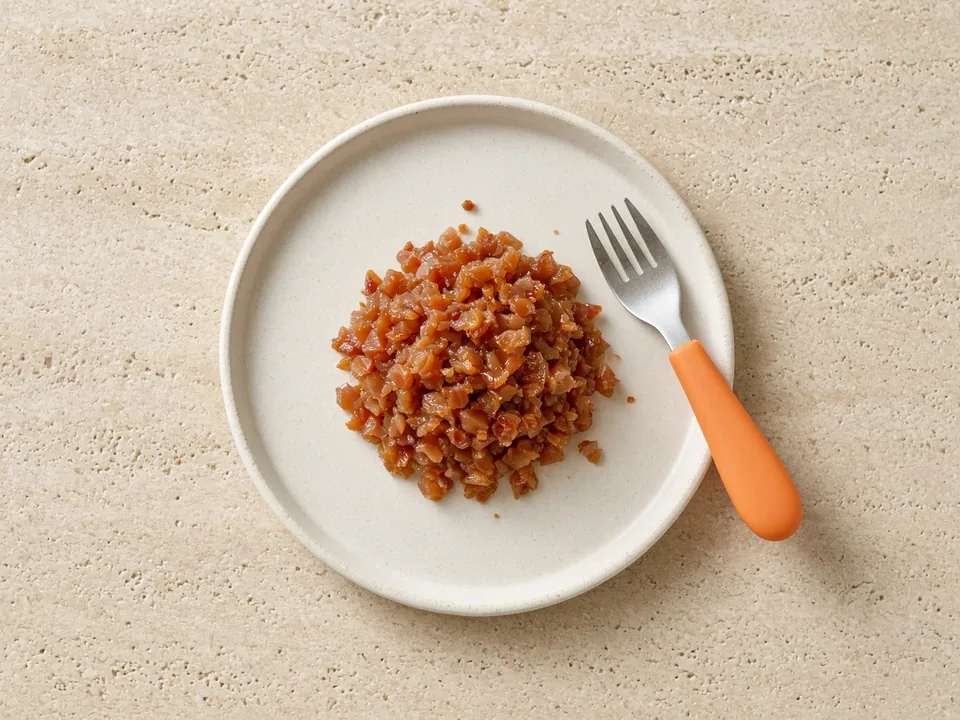 Jujube for 12 months+: soft-cooked pieces, finely grated, or in dishes