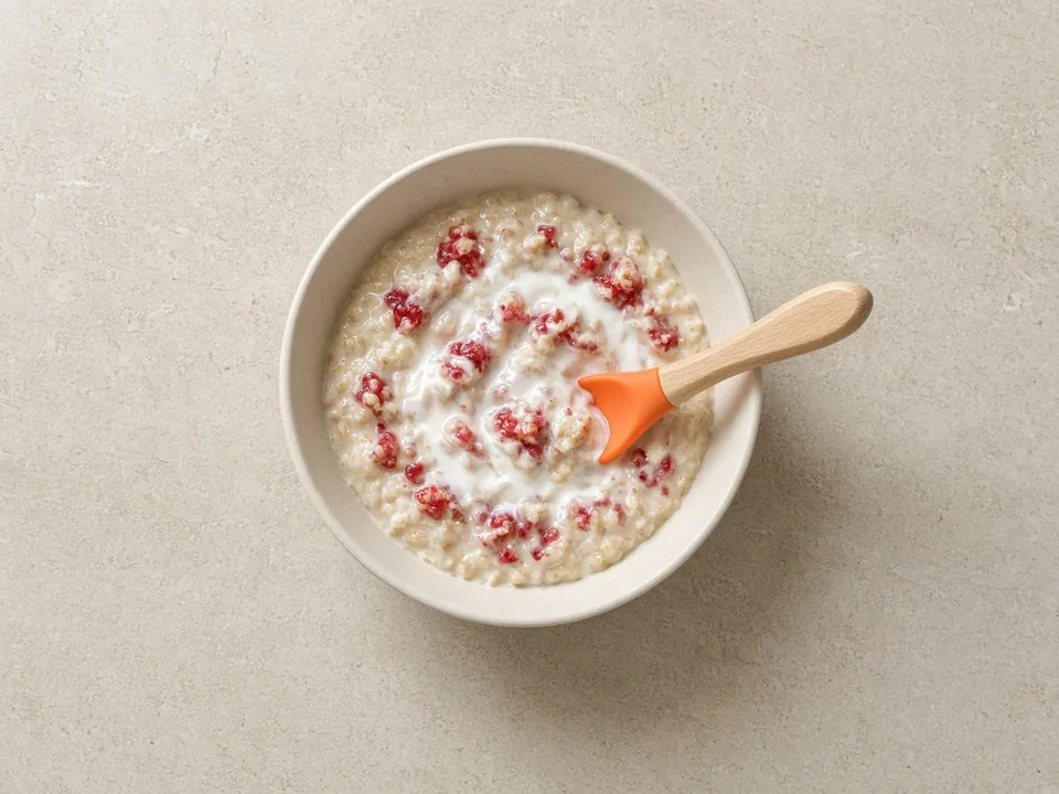 Kefir for 9 months+: mixed into food, or as a dip