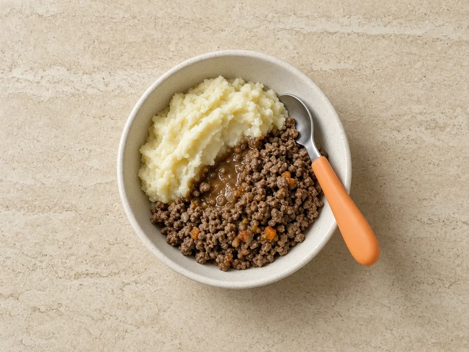 Kidney for 12 months+: finely chopped into family dishes