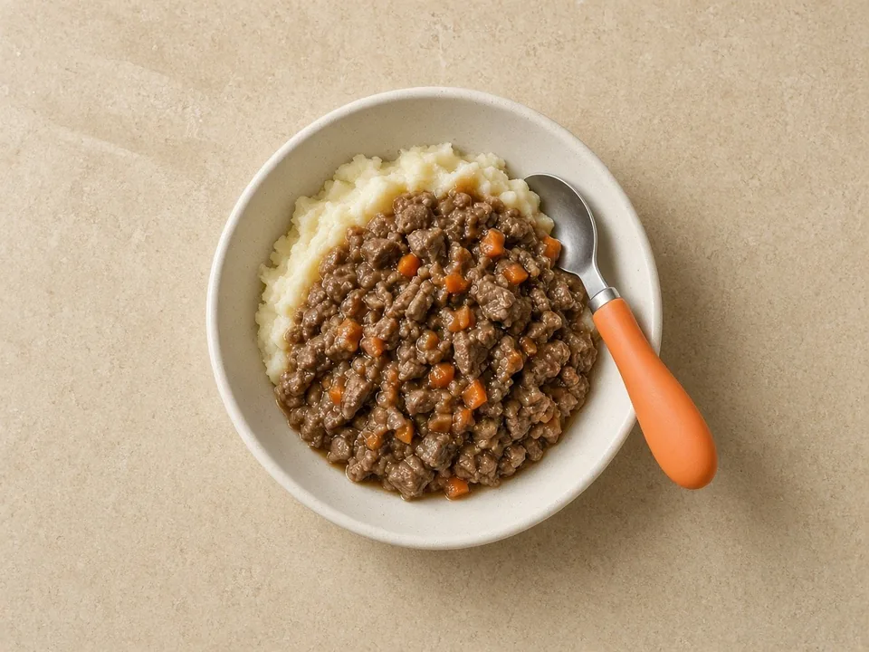 Kidney for 18 months+: mixed into family meals