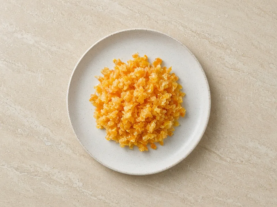 Kumquat for 18 months+: quartered lengthwise, seeds removed