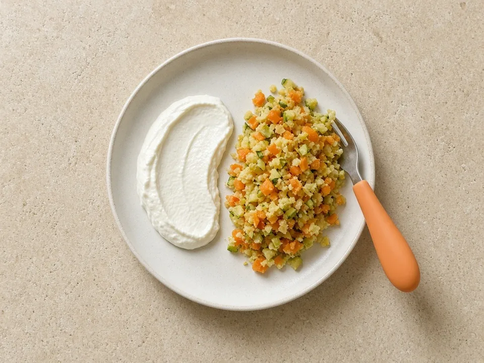 Labneh for 18 months+: with family meals