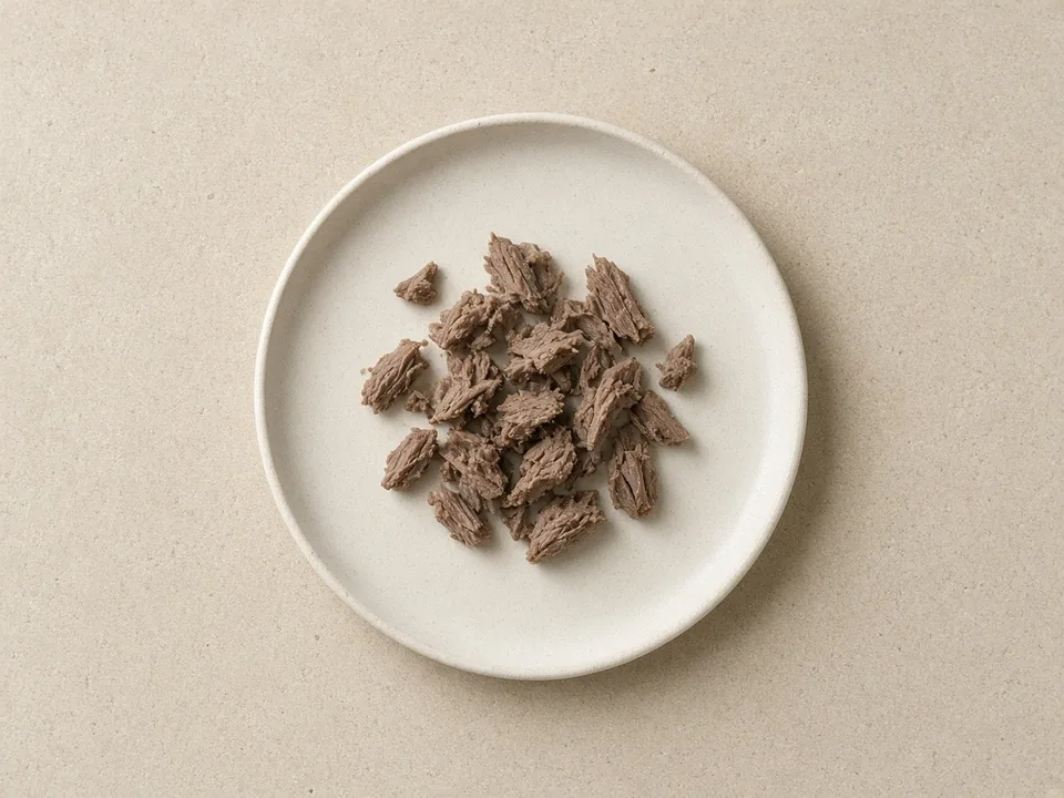 Lamb for 9 months+: small soft shreds