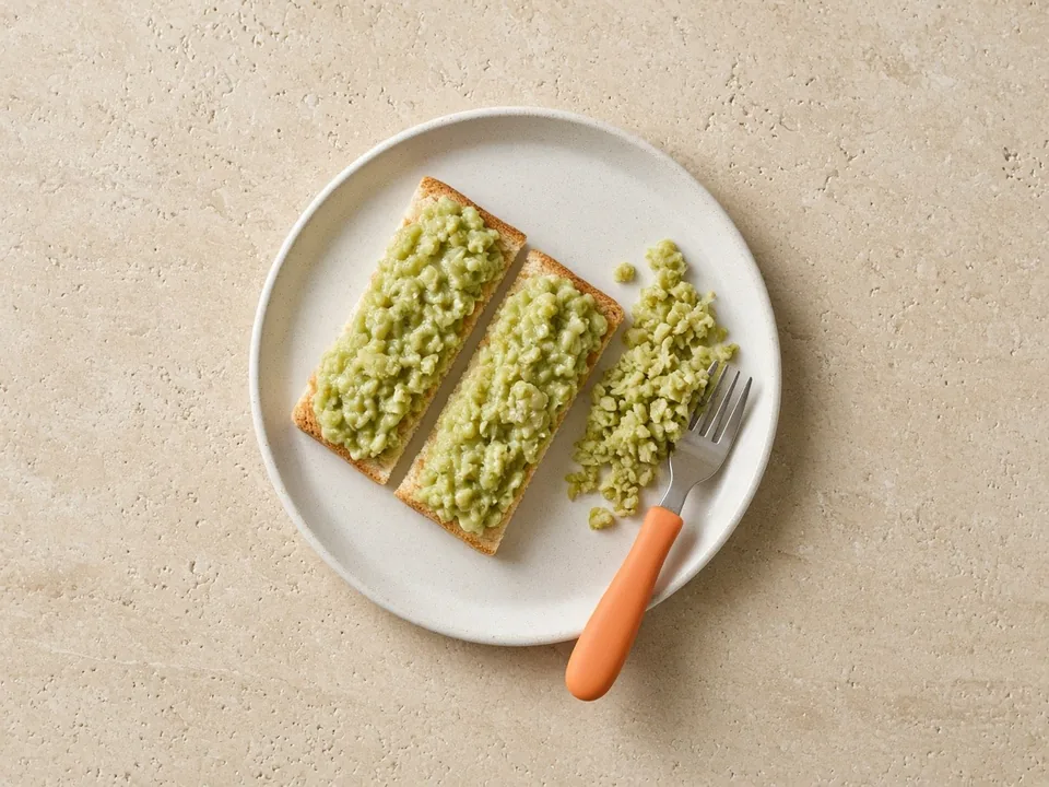 Lima beans for 12 months+: flattened pieces or in dishes