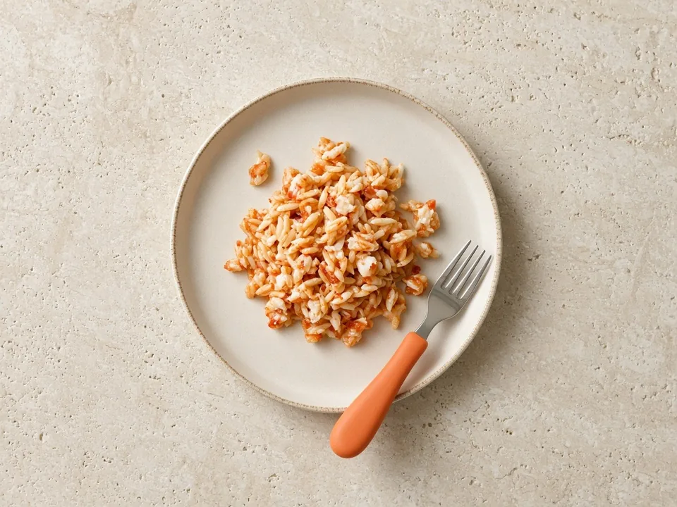 Lobster for 18 months+: chopped into family meals
