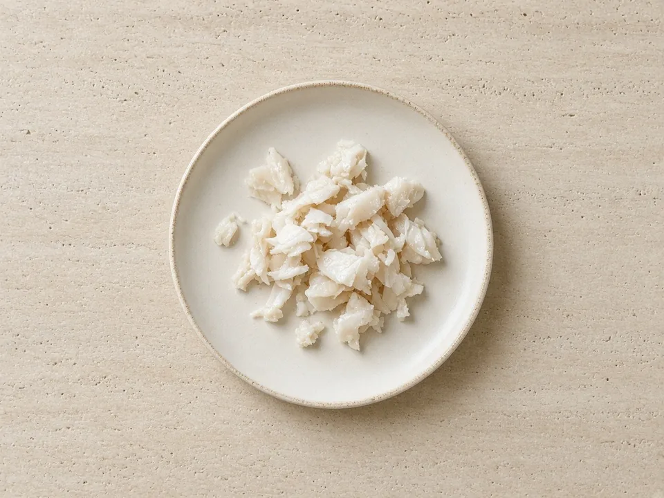 Mahi-mahi for 9 months+: small flakes