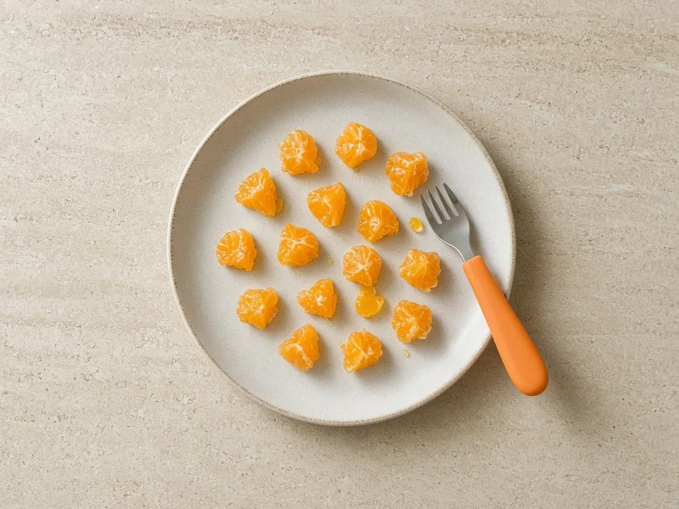 Mandarin for 12 months+: small pieces