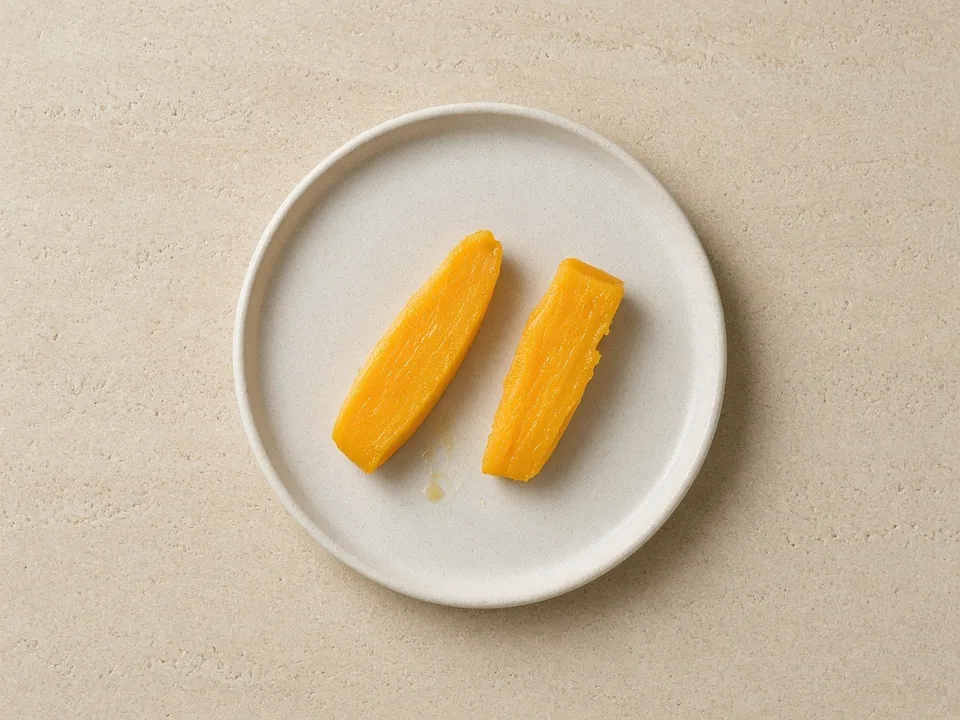 Mango for 6 months+: ripe spears or mash