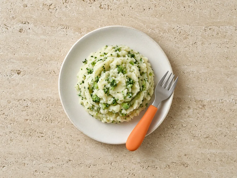 Mashed potatoes for 12 months+: mash from the family pot