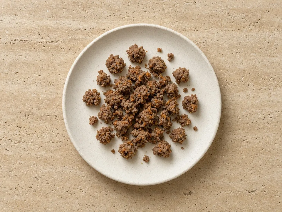 Meatballs for 9 months+: small soft pieces