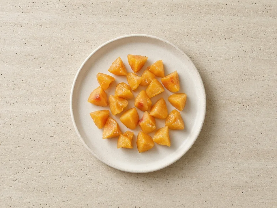 Nectarine for 9 months+: small soft pieces