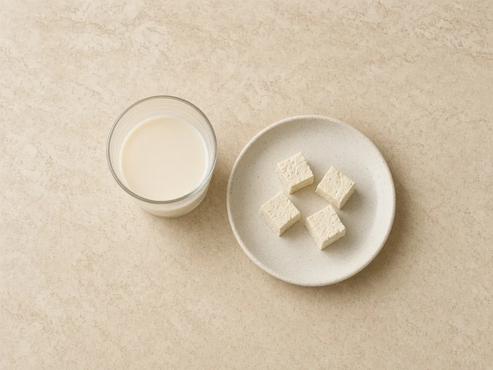 Oat milk for 18 months+: a drink with meals, water in between
