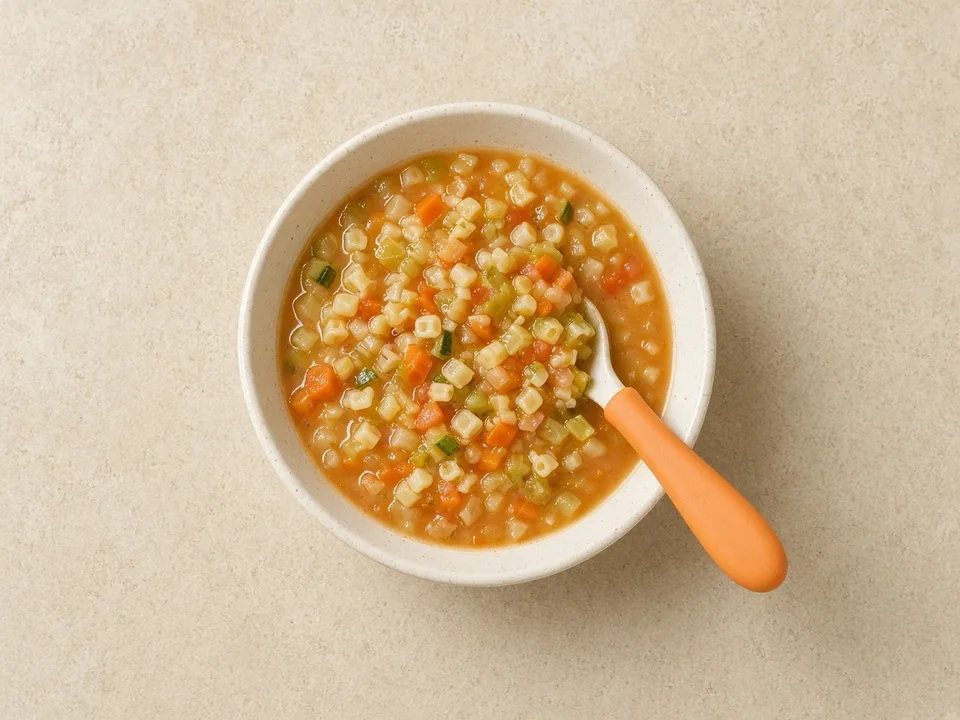 Olive oil for 12 months+: in family meals