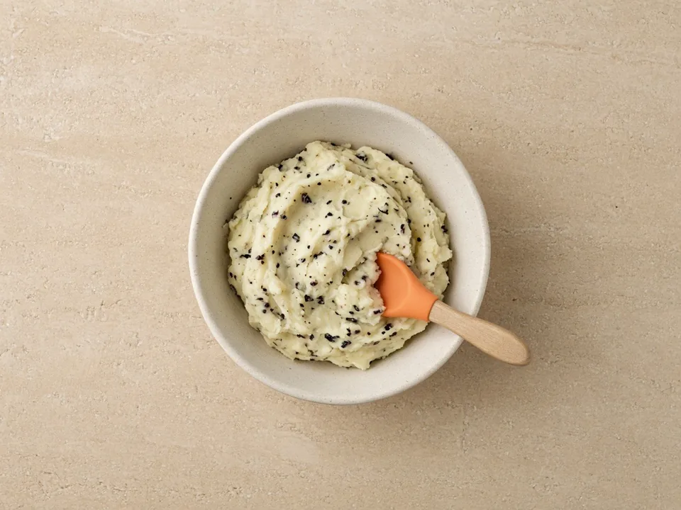 Olives for 6 months+: finely chopped into soft food