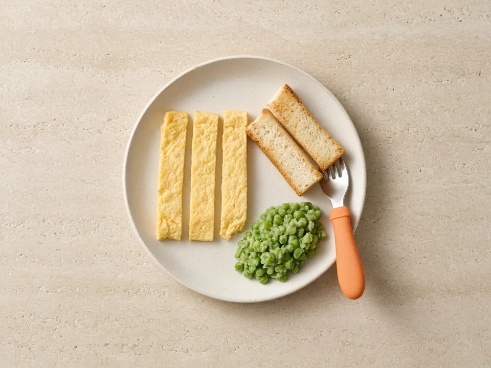 Omelet for 12 months+: omelet in meals
