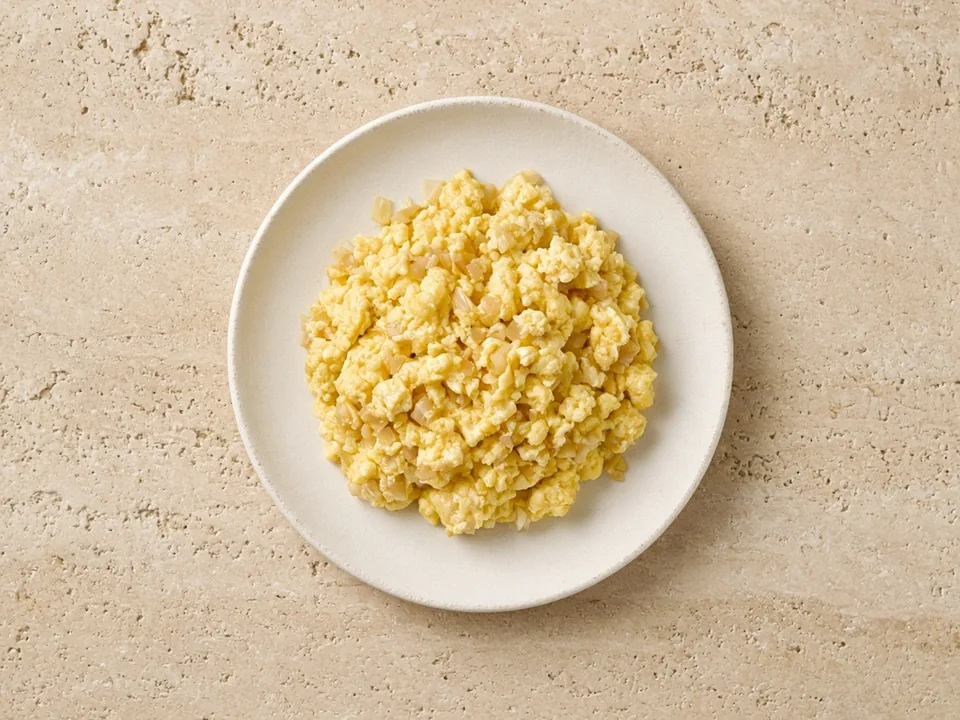 Onion for 9 months+: small soft pieces in dishes