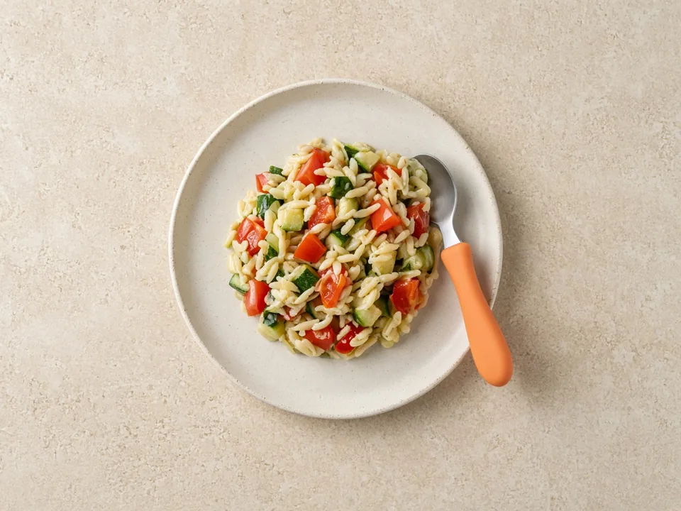 Orzo for 18 months+: warm or cold orzo dishes