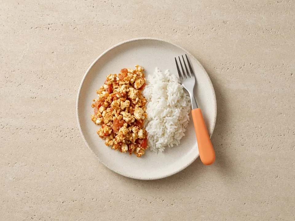 Paneer for 12 months+: thin pieces or crumbled, in family dishes