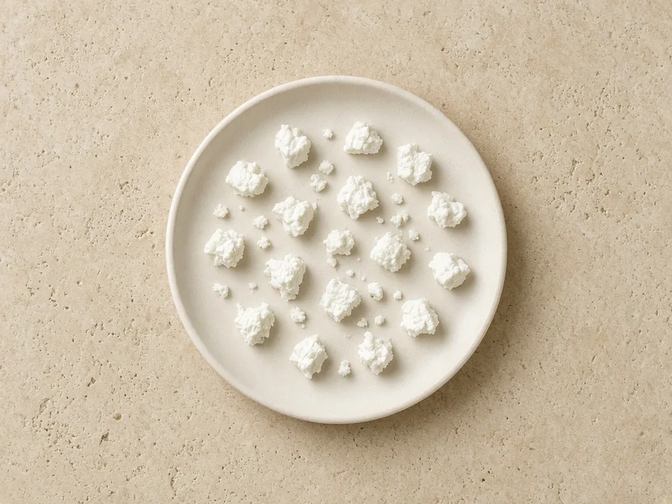 Paneer for 9 months+: crumbles or small thin pieces