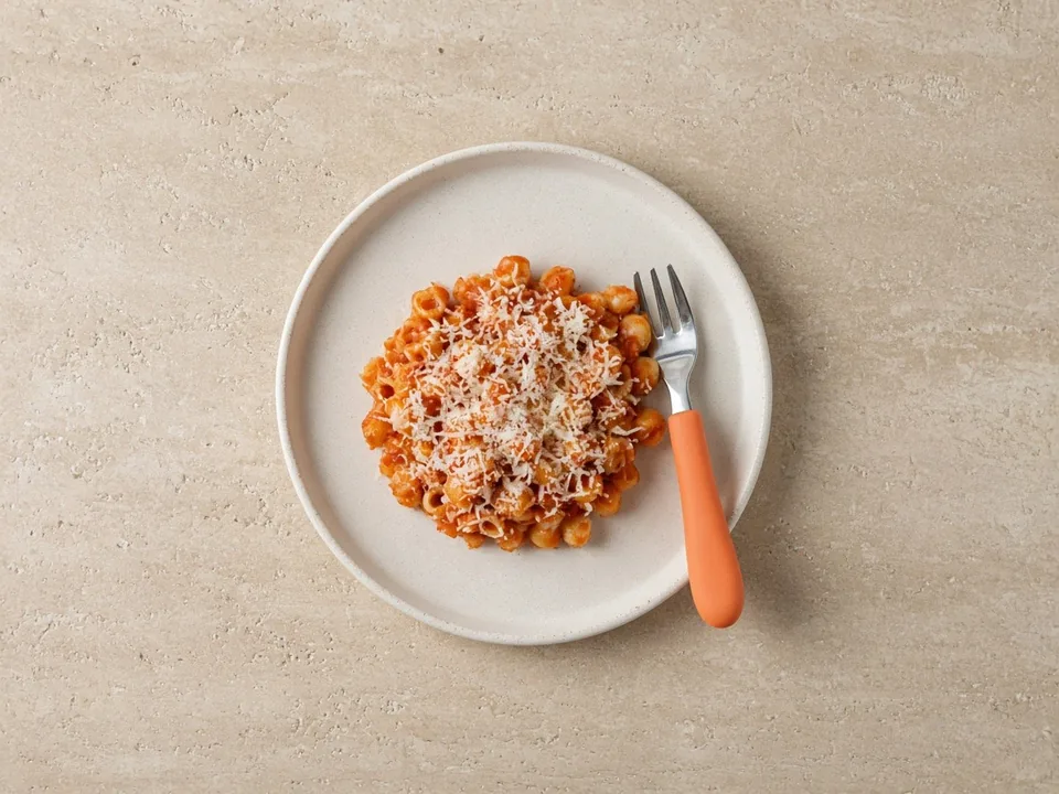 Parmesan for 18 months+: finely grated or melted in dishes