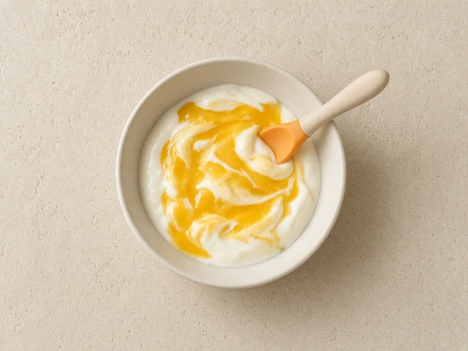 Passion fruit for 9 months+: strained pulp in soft foods
