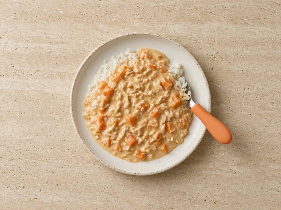 Peanut flour for 18 months+: mixed into family meals