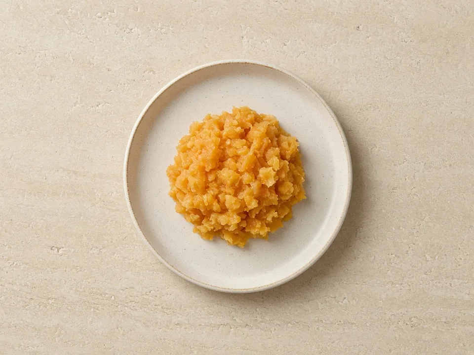 Persimmon for 9 months+: small soft pieces