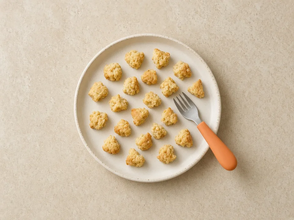 Pine nuts for 18 months+: ground or blended smooth in family meals