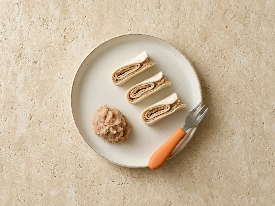 Pinto beans for 18 months+: flattened in family meals