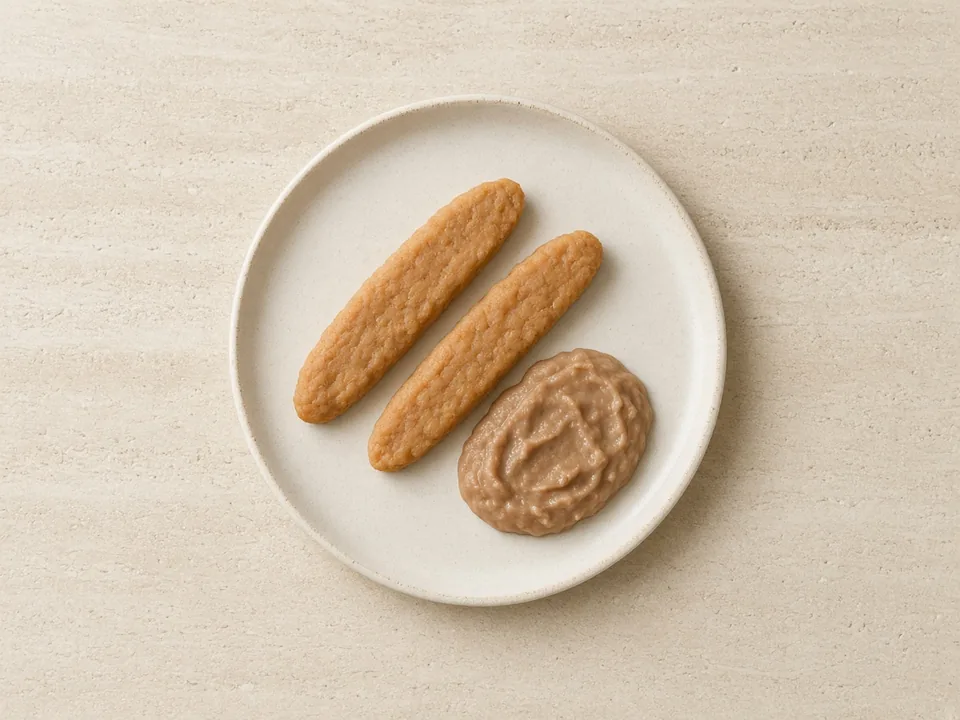 Pinto beans for 6 months+: smooth mash or bean fingers
