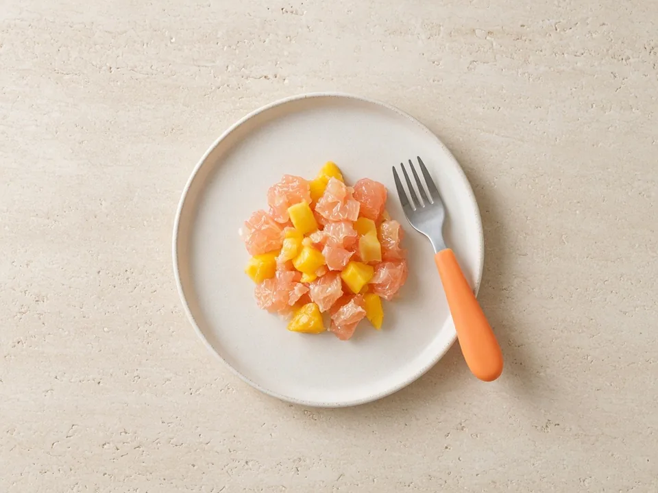 Pomelo for 12 months+: small pieces