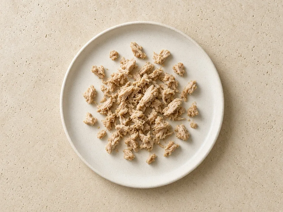 Pork chop for 9 months+: small soft shreds or finely minced